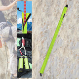 Maxbell Rock Climbing Rope Protector Sturdy Green for Climbing Rappelling Spelunking 95cmx11cm