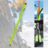 Maxbell Rock Climbing Rope Protector Sturdy Green for Climbing Rappelling Spelunking 95cmx11cm