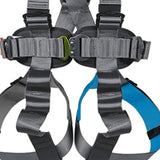 Maxbell Full Body Harness Thicken Construction Harness for Rescue Outdoor Rappelling S Blue