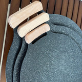 Maxbell Frying Pan Round Griddle Non Stick Cookware Cooker Home Korean BBQ Grill Pan 39.5cm