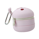 Maxbell Fly Fishing Trash Can Silicone Retractable Practical Fly Fishing Storage Bin Light Purple