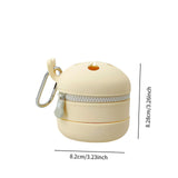 Maxbell Fly Fishing Trash Can Silicone Retractable Practical Fly Fishing Storage Bin Beige