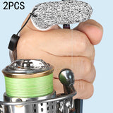 Maxbell 2Pcs Single Finger Fishing Gloves Protector Cover Outdoor Index Finger Stall 24.5cmx2.5cm