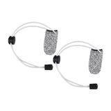 Maxbell 2Pcs Single Finger Fishing Gloves Protector Cover Outdoor Index Finger Stall 30cmx2.8cm