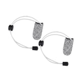 Maxbell 2Pcs Single Finger Fishing Gloves Protector Cover Outdoor Index Finger Stall 30cmx2.8cm