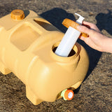 Maxbell Water Container with Spigot 20 L Water Tank for Survival Hiking Dish Washing