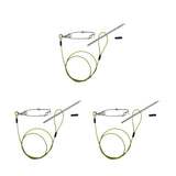 Maxbell Fish Stringer for Freshwater Saltwater Portable Coated Stainless Steel Cable 80cm