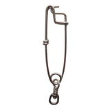 Maxbell Fish Stringer for Freshwater Saltwater Portable Coated Stainless Steel Cable 80cm