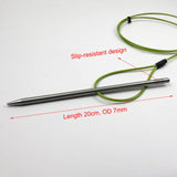 Maxbell Fish Stringer for Freshwater Saltwater Portable Coated Stainless Steel Cable 100cm