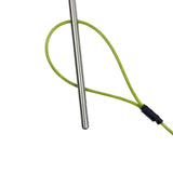 Maxbell Fish Stringer for Freshwater Saltwater Portable Coated Stainless Steel Cable 100cm