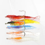 Maxbell Fishing Tackles Set Squid Hook Soft Lures Fishing Baits for Carp Perch Ocean