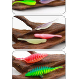 Maxbell Fishing Tackles Set Squid Hook Soft Lures Fishing Baits for Carp Perch Ocean