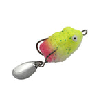 Maxbell 5Pcs Fishing Frog Lures Slow Sinking Soft Fishing Lure for Trout Bass Salmon