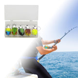 Maxbell 5Pcs Fishing Frog Lures Slow Sinking Soft Fishing Lure for Trout Bass Salmon