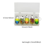 Maxbell 5x Frog Lure Realistic 1" Length Lightweight High Performance Soft Accessory