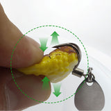 Maxbell 5x Frog Lure Realistic 1" Length Lightweight High Performance Soft Accessory