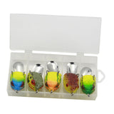 Maxbell 5x Frog Lure Realistic 1" Length Lightweight High Performance Soft Accessory