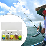 Maxbell 5x Frog Lure Realistic 1" Length Lightweight High Performance Soft Accessory