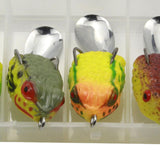Maxbell 5x Frog Lure Realistic 1" Length Lightweight High Performance Soft Accessory