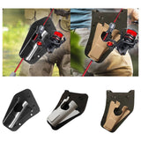 Maxbell Slide in Fishing Rod Hip Holder Equipment Adjustable Professional Rod Holder Black