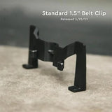 Maxbell Slide in Fishing Rod Hip Holder Equipment Adjustable Professional Rod Holder Black