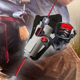 Maxbell Slide in Fishing Rod Hip Holder Equipment Adjustable Professional Rod Holder Gray