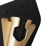 Maxbell Slide in Fishing Rod Hip Holder Equipment Adjustable Professional Rod Holder Brown