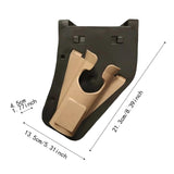 Maxbell Slide in Fishing Rod Hip Holder Equipment Adjustable Professional Rod Holder Brown