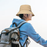 Maxbell Sun Hat Fishing Hat Sun Protection Adults Wide Brim for Sports Hiking Travel Khaki