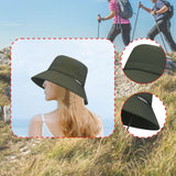 Maxbell Sun Hat Quick Drying Sun Protection Fishing Hat for Outdoor Gardening Summer Green