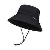 Maxbell Sun Hat Quick Drying Sun Protection Fishing Hat for Outdoor Gardening Summer Black