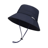 Maxbell Sun Hat Quick Drying Sun Protection Fishing Hat for Outdoor Gardening Summer Navy
