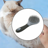 Maxbell Horse Brush Portable Shedding Brush Professional Grooming Tool Random Color