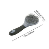 Maxbell Horse Brush Portable Shedding Brush Professional Grooming Tool Random Color