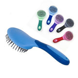 Maxbell Horse Brush Portable Shedding Brush Professional Grooming Tool Random Color
