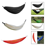 Maxbell Camping Hammock Adults Sleeping Bed Net Bed for Outside Backyard Backpacking Black
