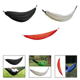 Maxbell Camping Hammock Adults Sleeping Bed Net Bed for Outside Backyard Backpacking Black