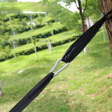 Maxbell Camping Hammock Adults Sleeping Bed Net Bed for Outside Backyard Backpacking Black