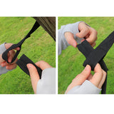 Maxbell Camping Hammock Adults Sleeping Bed Net Bed for Outside Backyard Backpacking Black