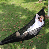 Maxbell Camping Hammock Adults Sleeping Bed Net Bed for Outside Backyard Backpacking Black