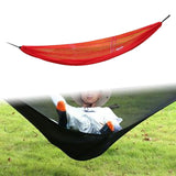 Maxbell Camping Hammock Adults Sleeping Bed Net Bed for Outside Backyard Backpacking Red