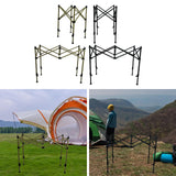 Maxbell Folding Table Leg Extender Metal Replacement for Home Outdoor