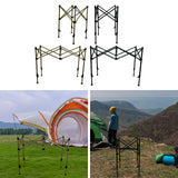 Maxbell Folding Table Leg Extender Metal Replacement for Home Outdoor