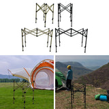 Maxbell Folding Table Leg Extender Metal Replacement for Home Outdoor