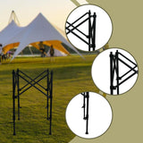 Maxbell Folding Table Leg Extender Metal Replacement for Home Outdoor