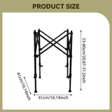 Maxbell Folding Table Leg Extender Metal Replacement for Home Outdoor