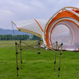 Maxbell Folding Table Leg Extender Metal Replacement for Home Outdoor