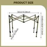 Maxbell Folding Table Leg Extender Metal Replacement for Home Outdoor