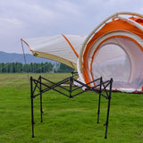 Maxbell Folding Table Leg Extender Metal Replacement for Home Outdoor