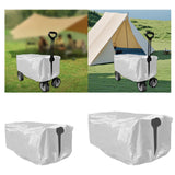 Maxbell Folding Wagon Cover Heavy Duty Bench Trolley Cover for Outdoor Backyard Yard 97cm
